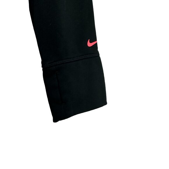 Nike Therma Fit XL Purple Black Hoodie Kangaroo Pocket Warm Sportswear - Picture 8 of 10